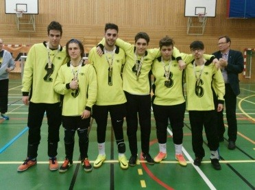 Los jóvenes de nuestra selección junior de goalball, en Malmö