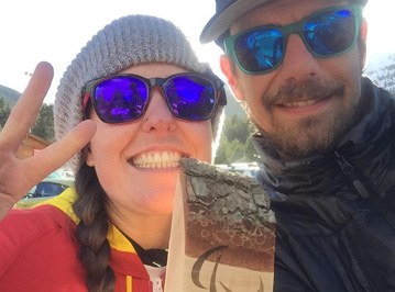 Astrid Fina, feliz tras sus resultados en la Copa del Mundo