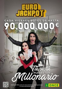 Cartel promocional del Eurojackpot