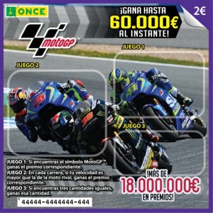 Cartel promocional del rasca GP