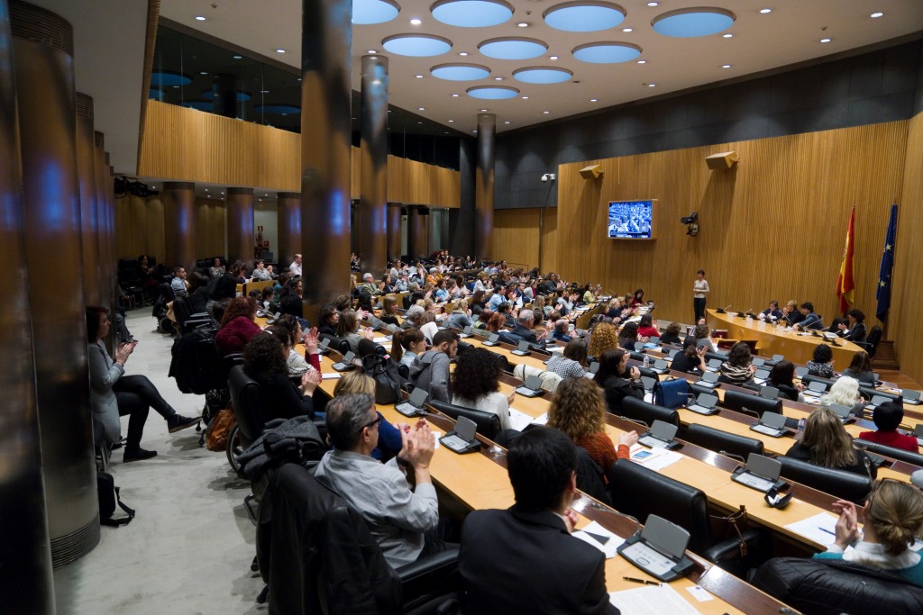 Vista de la sala del Congreso 
