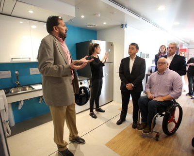 Casa accesible. Interior