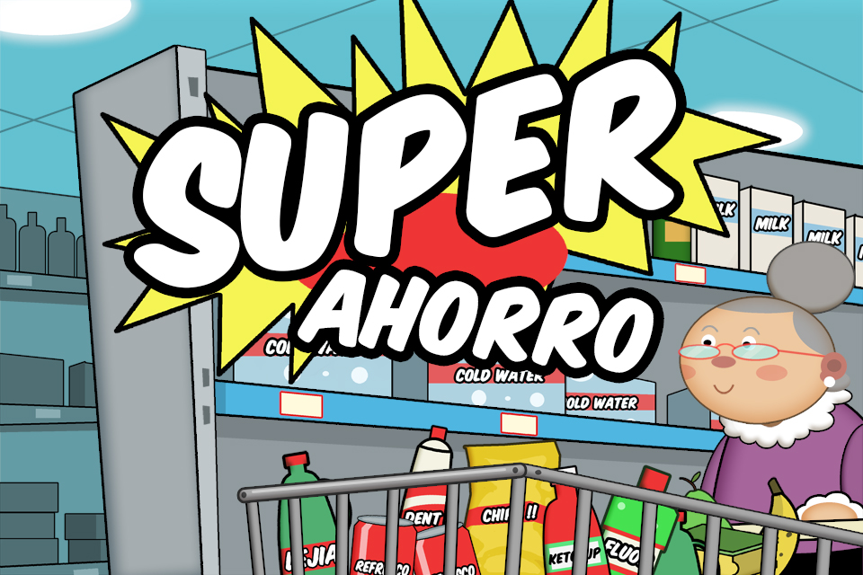 Carátula dela app "Superahorro"