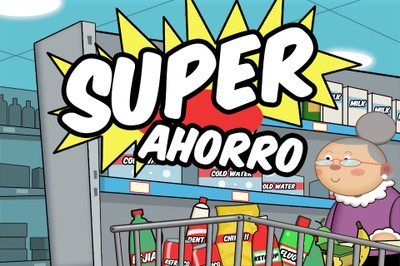 Carátula dela app "Superahorro"