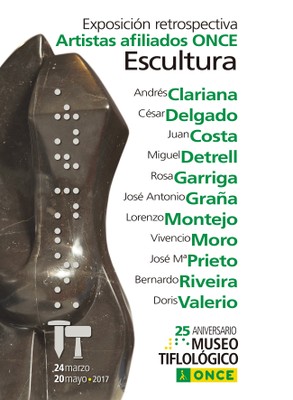 Cartel de la Exposición Retrospectiva de Escultura