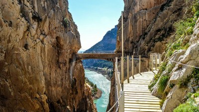 Desfiladero de El caminito del Rey