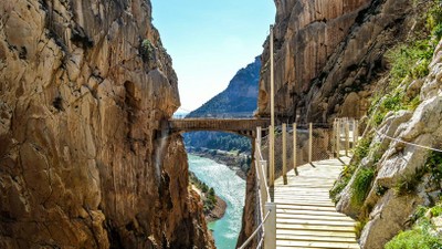 Desfiladero de El caminito del Rey