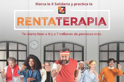 Imagen de la campaña Rentaterapia de la X Solidaria