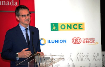 Fernando Riaño durante su intervención