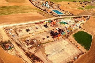 Las instalaciones de Brunete a vista de pájaro