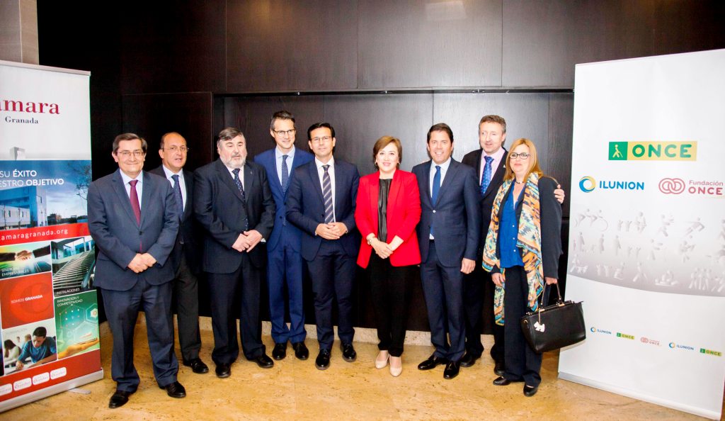 Riaño, con el resto de participantes en la Jornada