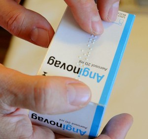 Medicamento etiquetado en braille