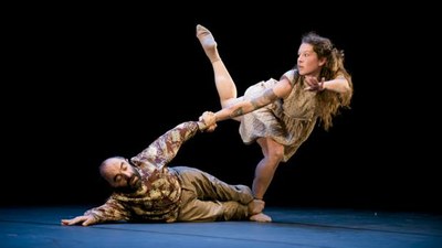 Colectivo El Brote. Escena de danza