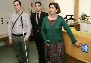 Maria José Sánchez en la presentación de esta "beepcom"