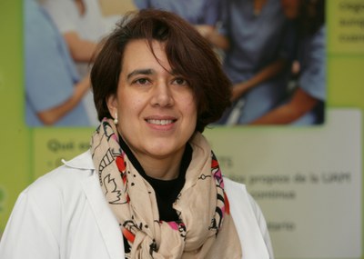 Rocío Rueda (primer plano de su imagen)