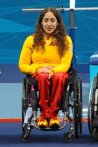 La levantadora española Loida Zabala