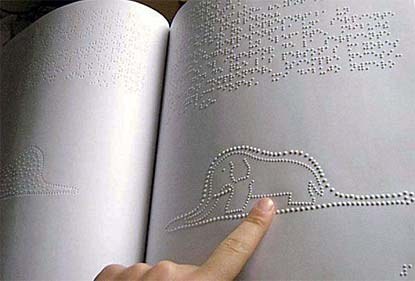 "El Principito" en braille