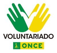 Logotipo del área de Voluntariado de la ONCE