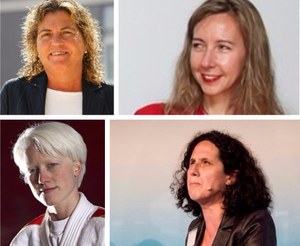 De arriba a abajo y de izquierda a derecha: Teresa Palahí, Patricia Sanz, Marta Arce y Ana Peláez