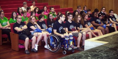 Grupo de alumnos participantes en uno de los campus del año pasado