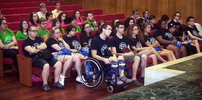 Grupo de alumnos participantes en uno de los campus del año pasado