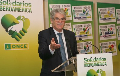 El ministro Dastis durante su discurso