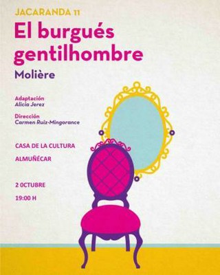 Cartel de El burgués geltilhombre