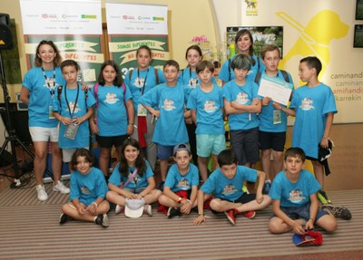 Los pequeños del grupo de Asturias, ganadores en categoría A