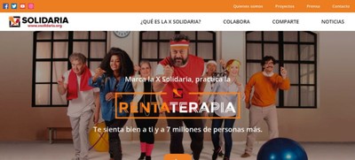 Imagen promocional de la última campaña por la X Solidaria en la declaración del IRPF