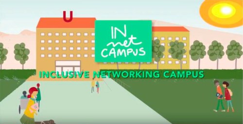 Imagen del arranque del vídeo informativo del proyecto INnet Campus