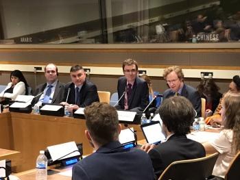 Un momento de los debates celebrados por el Foro en Nueva York 