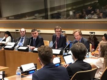 Un momento de los debates celebrados por el Foro en Nueva York 