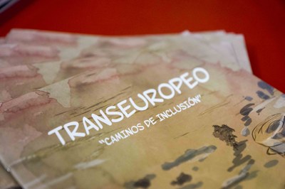 Portada del cómic 'Transeuropeo, caminos de inclusión’