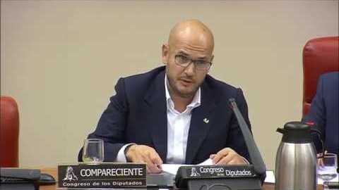 Anxo Queiruga en el Congreso de los Diputados 