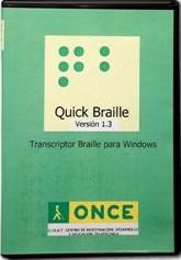 Carátula del CD de descarga Quick braille