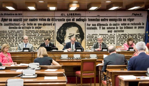 Comparecencia de Alberto Durán en la comisión del Senado