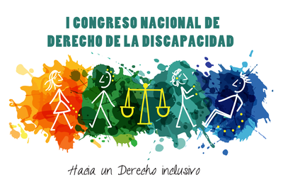 Logo del I Congreso Derecho y Discapacidad