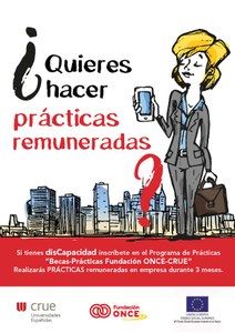 Cartel prácticas en empresas