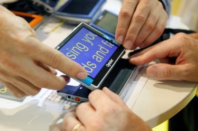 Dispositivo tiflotecnológico para aumento de caractéres