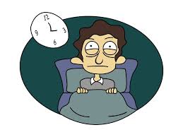 Dibujo personaje insomne