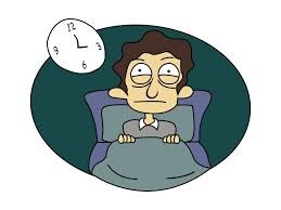 Dibujo personaje insomne