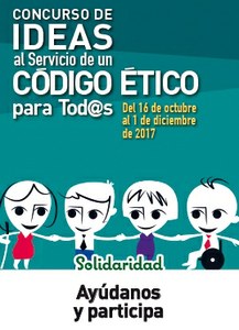 Dibujo alusivo al valor "Solidaridad"