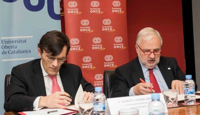 Aberto Durán y Josep Planell 