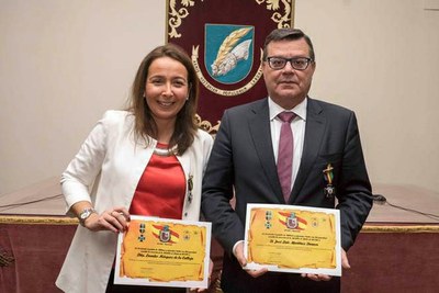 Lourdes Márquez y José Luis Martínez Donoso