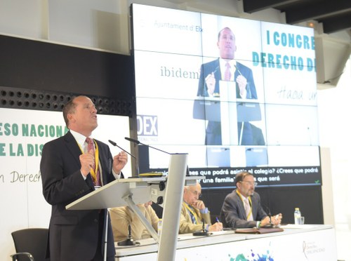Richard Bernstein, en el acto de clausura del Congreso