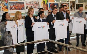 Núñez Feijó en la inauguración de CapacitARTE