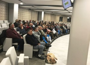 La delegación castellano-manchega de SUPPO, en el salón de actos de Torre ILUNION