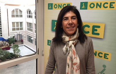 Nuestra compañera en Sevilla Marores Machuca
