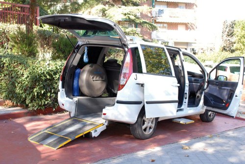 Taxi accesible