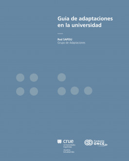  Portada de la Guía de adaptaciones en la Universidad